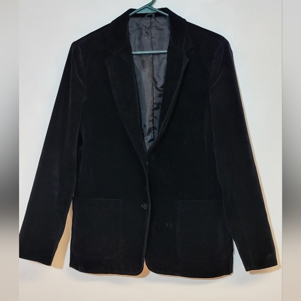 Black Velvet Blazer